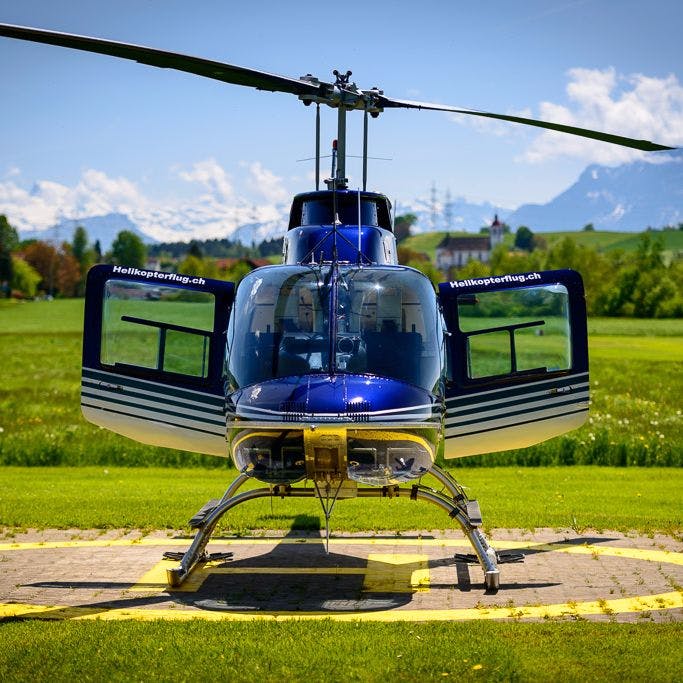 Bild Helikopter Rundflug